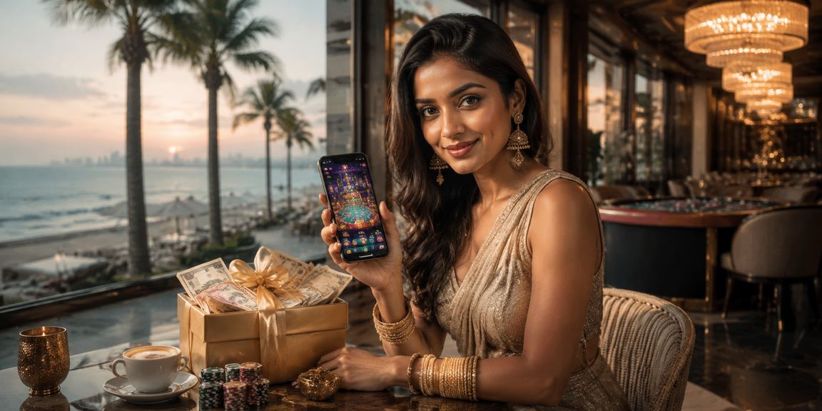 User registering on mobile casino platform in India